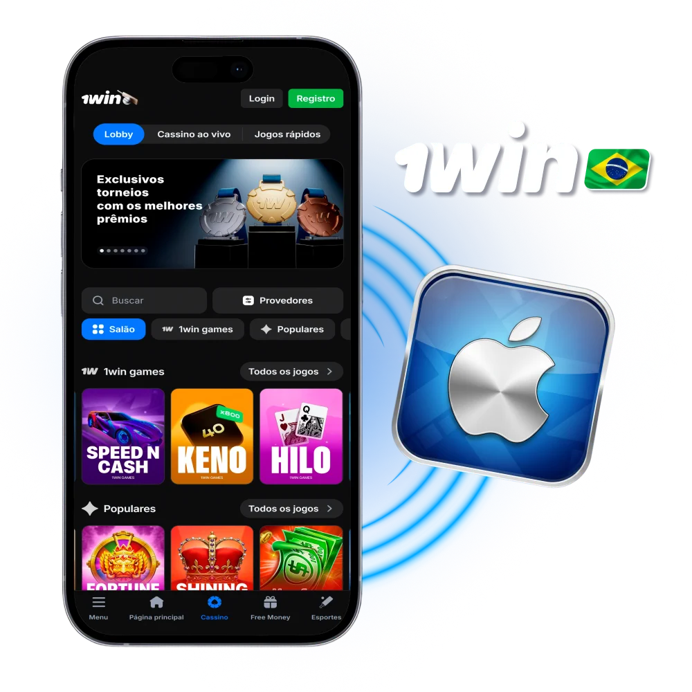 Instale o aplicativo 1win no seu iPhone agora para acessar as melhores apostas e bônus exclusivos no Brasil.