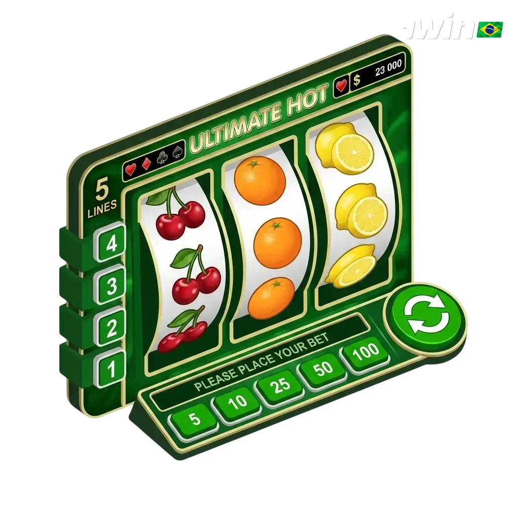 Lobby de slots da 1win Casino Brasil com mais de 10.000 jogos de caça-níqueis e jackpots progressivos