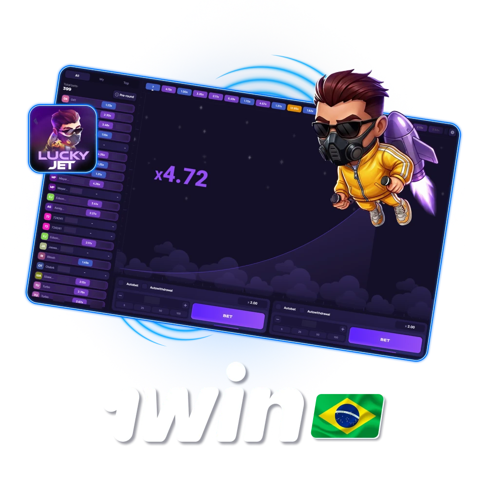 Comece a jogar Lucky Jet na 1win agora para aproveitar a alta taxa de retorno e multiplicar seus ganhos rapidamente.