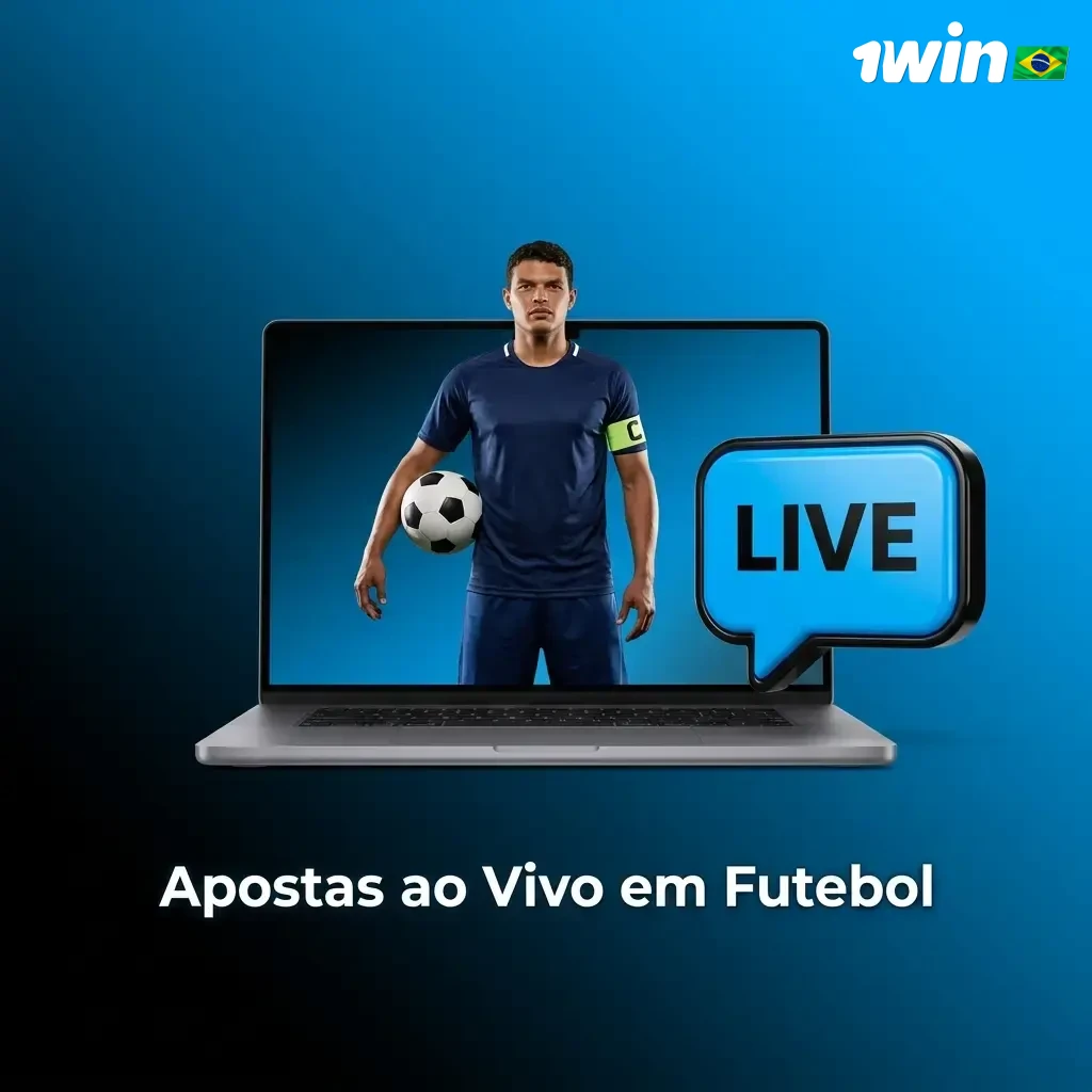 Apostas ao vivo em futebol na 1win com odds atualizadas em tempo real e estatísticas da partida