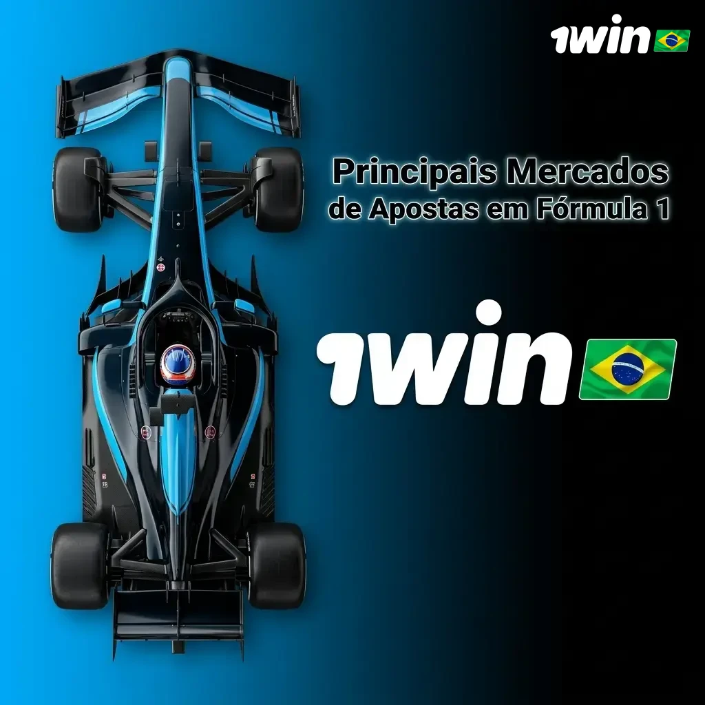Principais mercados de apostas em F1 na 1win: vencedor, pódio, volta mais rápida e head-to-head