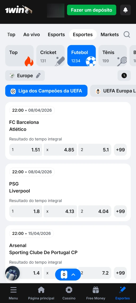 Escolha seu jogo favorito na 1win e realize sua primeira aposta para começar a ganhar agora.