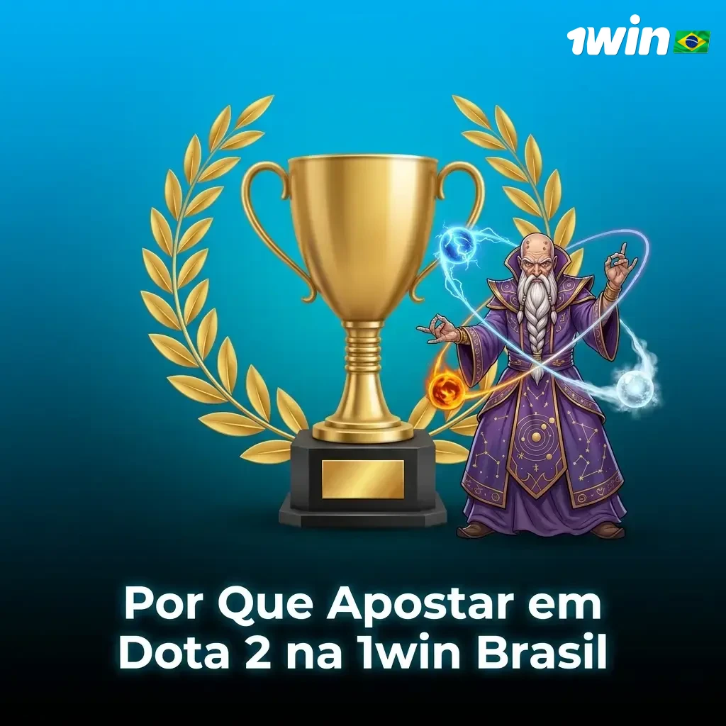 Apostas em Dota 2 na 1win Brasil com bônus, Pix, app móvel e odds competitivas em esports
