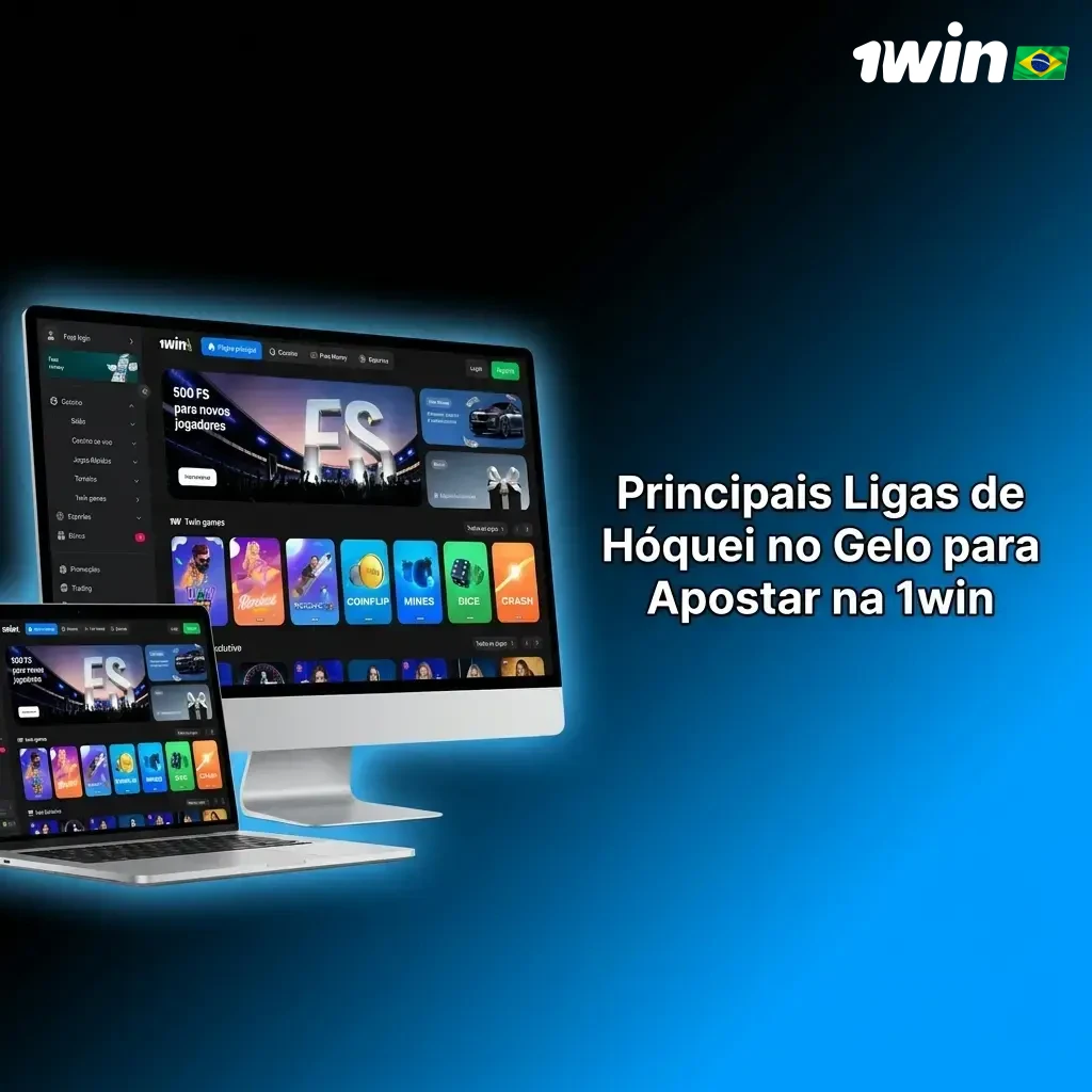 Principais ligas de hóquei no gelo para apostar na 1win: NHL, KHL, SHL, Liiga, IIHF e Olimpíadas