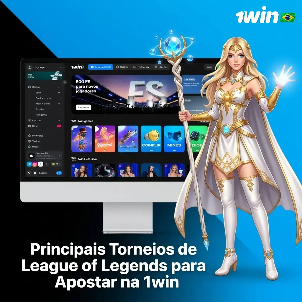 Principais torneios de League of Legends para apostar na 1win: Worlds, MSI, LCK, LPL e LEC