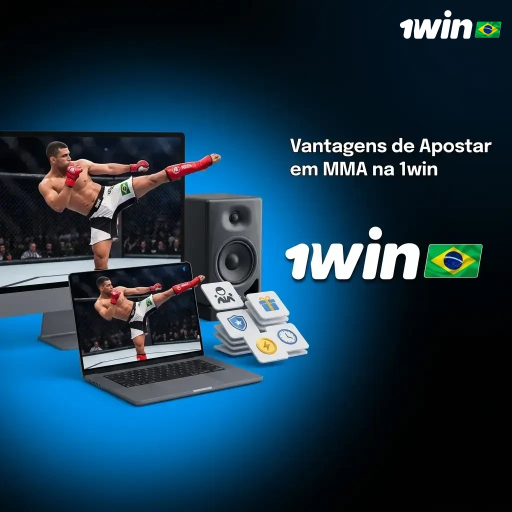 Vantagens de apostar em MMA na 1win: odds competitivas, apostas ao vivo, Pix e cobertura de UFC e Bellator
